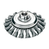 Milwaukee Kegelbürste gezopft M14 gez. 115x12x0,5mm 4932501746
