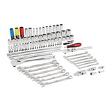 Milwaukee Ratschen-, Steckschlüssel- und Maulschlüssel-Set 108-tlg. 4932501845