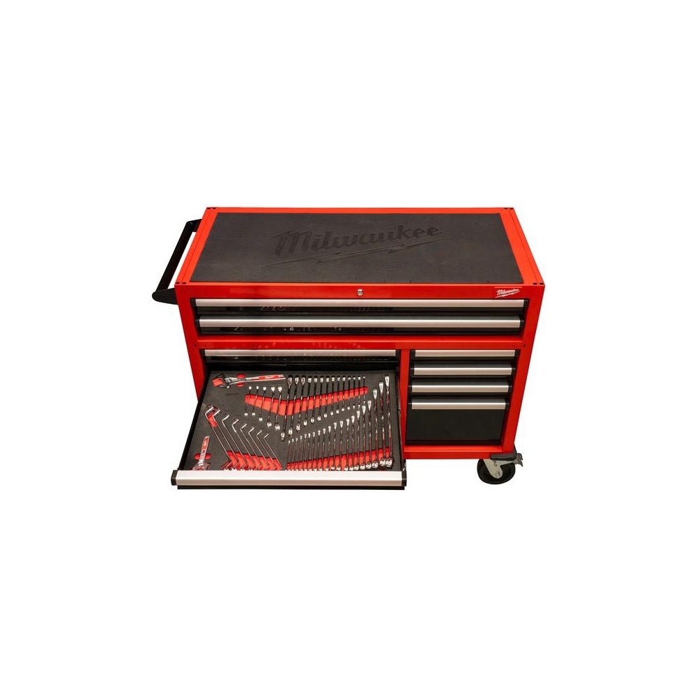 Milwaukee Werkstattwagen bestückt TOOLGUARD 501-tlg. Breite 562 mm Höhe 982 mm 4932502079