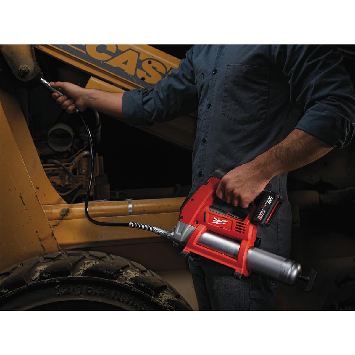 Pistolet graisseur sans fil Milwaukee M12GG-0 4933440435