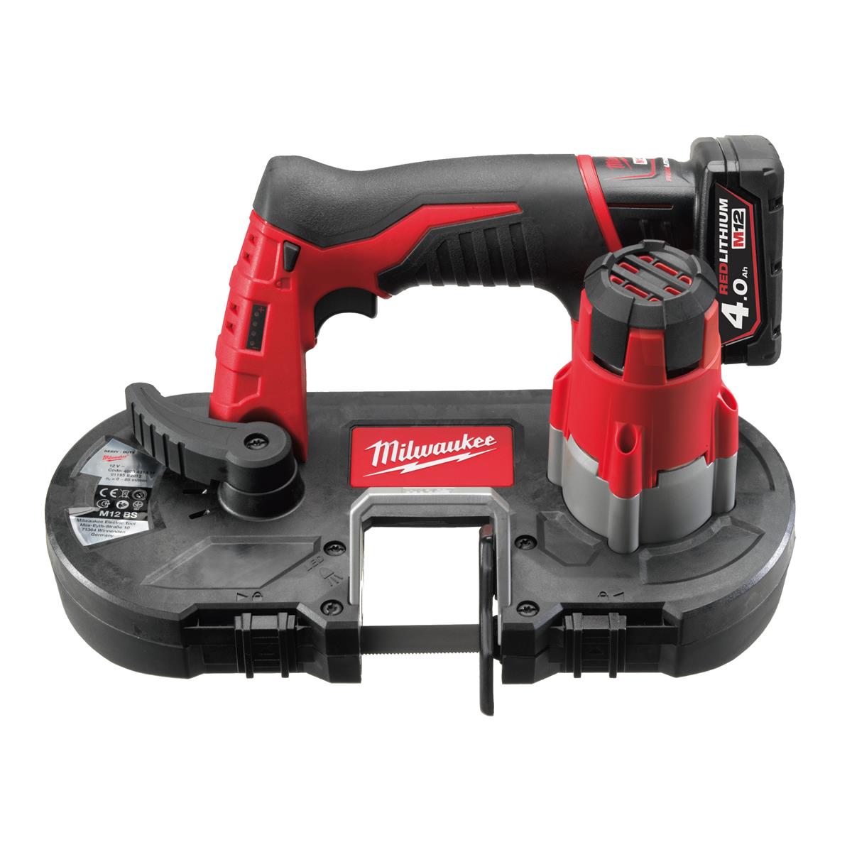 Milwaukee cordless band saw M12BS-402C 4933441805