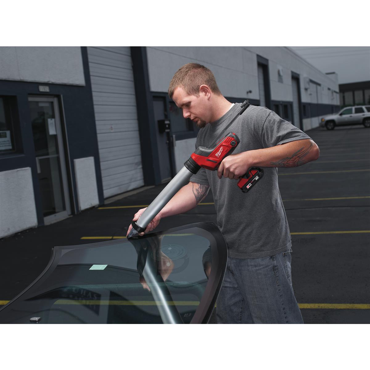 Milwaukee cordless cartridge gun C18PCG 400T-201B 4933441812