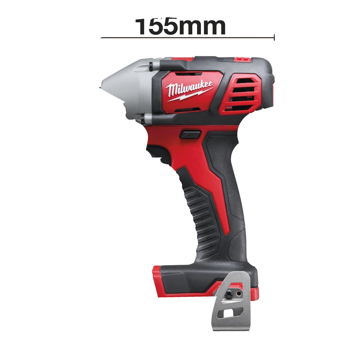 Milwaukee Cordless Impact Wrench M18BIW12-0 4933443590