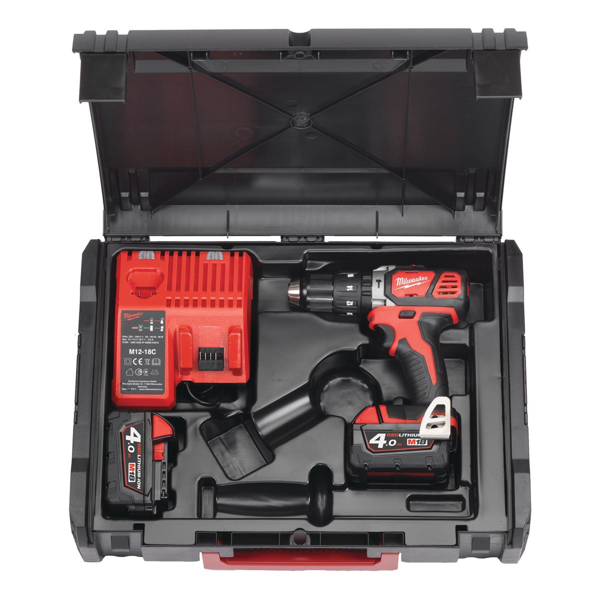 Perceuse à percussion sans fil Milwaukee M18BPD-402X 4933446192