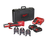 Outil de pressage sans fil Milwaukee M18BLHPT-202C V-Set 4933451134