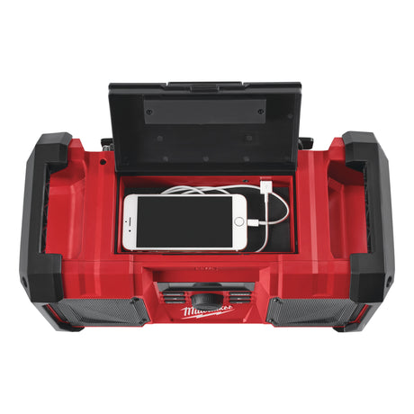 Milwaukee Netz-/Akku-Radio M18JSR-0 4933451250 roteswerkzeug