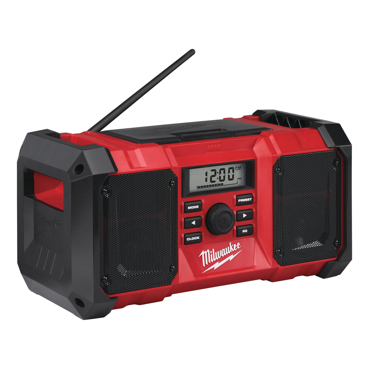 Milwaukee Netz-/Akku-Radio M18JSR-0 4933451250 roteswerkzeug