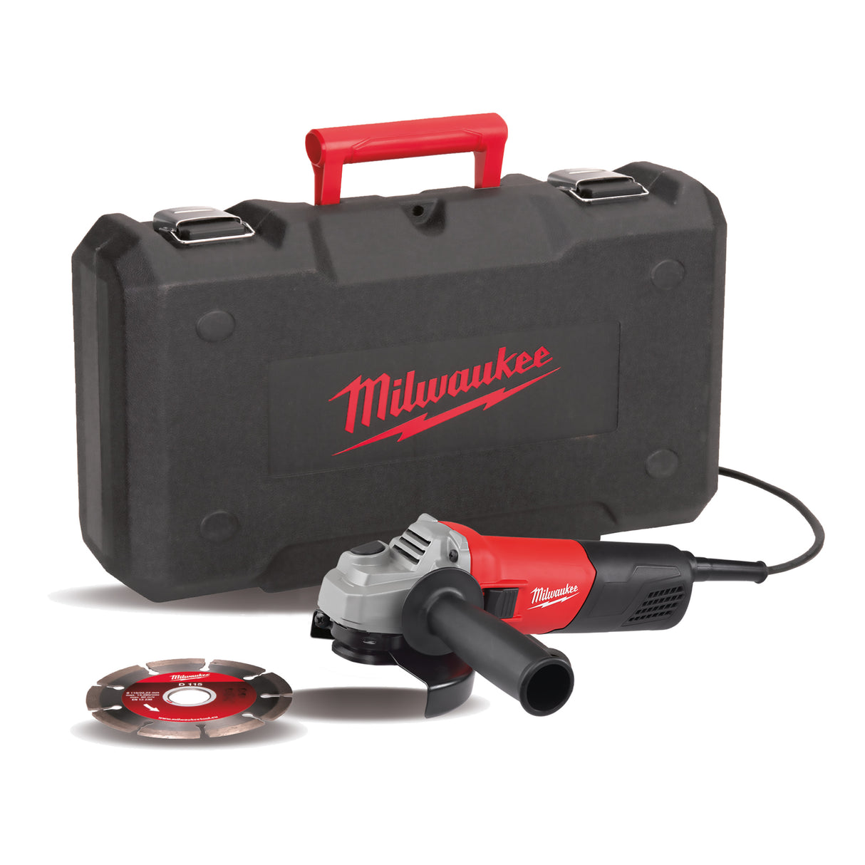 Milwaukee Winkelschleifer AG800-115ED-SET 4933451281 roteswerkzeug