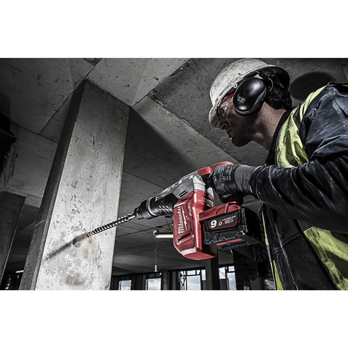 Milwaukee Akku-Kombihammer M18CHM-0 4933451362 roteswerkzeug