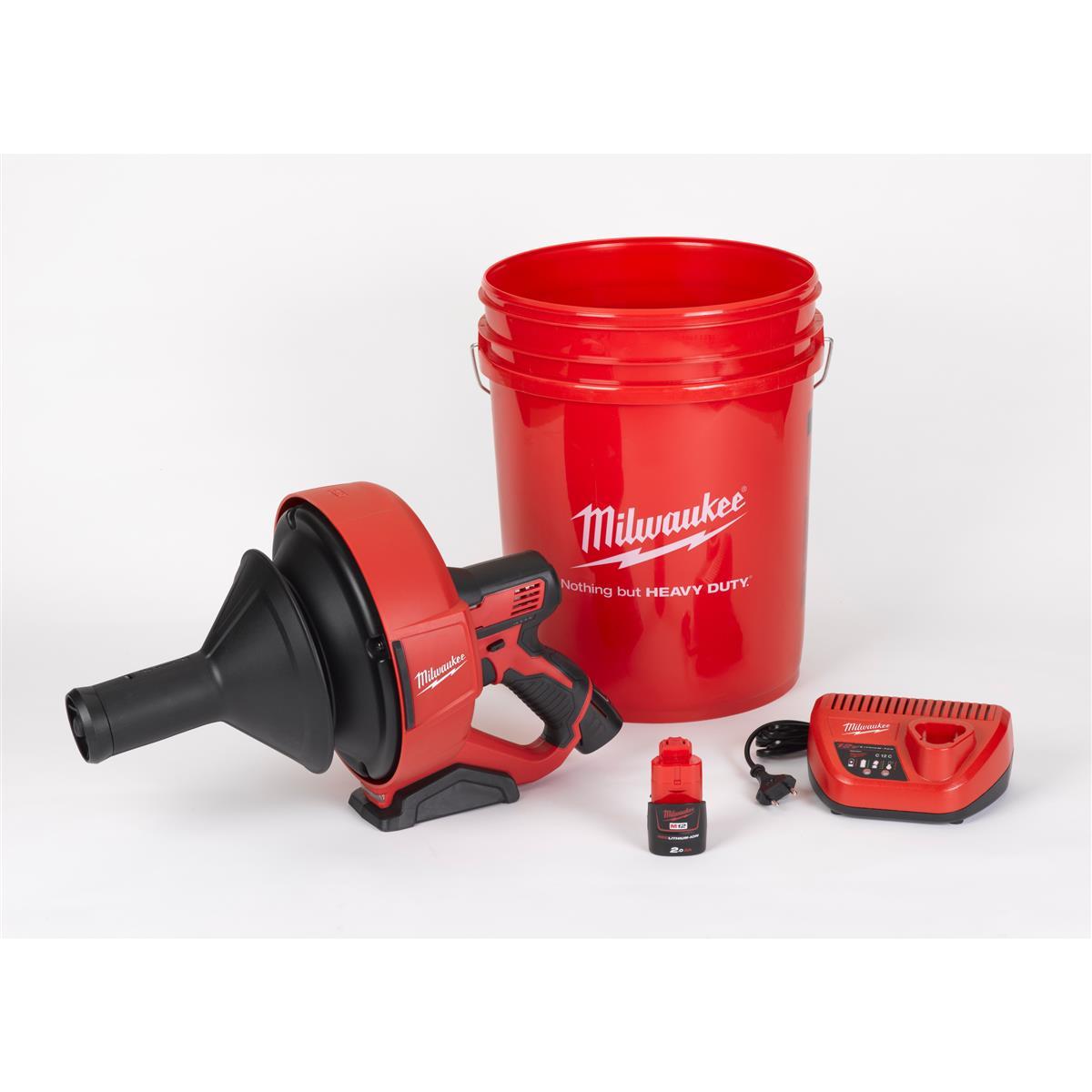 Nettoyeur de tuyaux sans fil Milwaukee M12BDC6-202C 4933451635