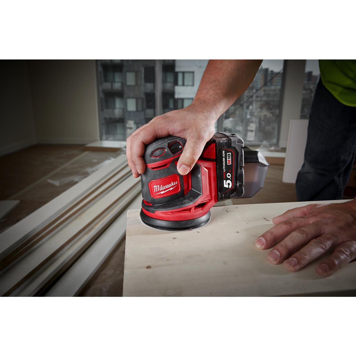 Milwaukee Cordless Random Orbit Sander M18BOS125-0 4933464228