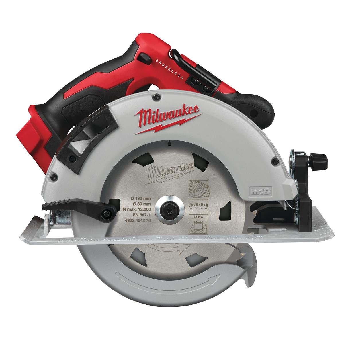 Milwaukee Akku-Handkreissäge M18BLCS66-0X 4933464589