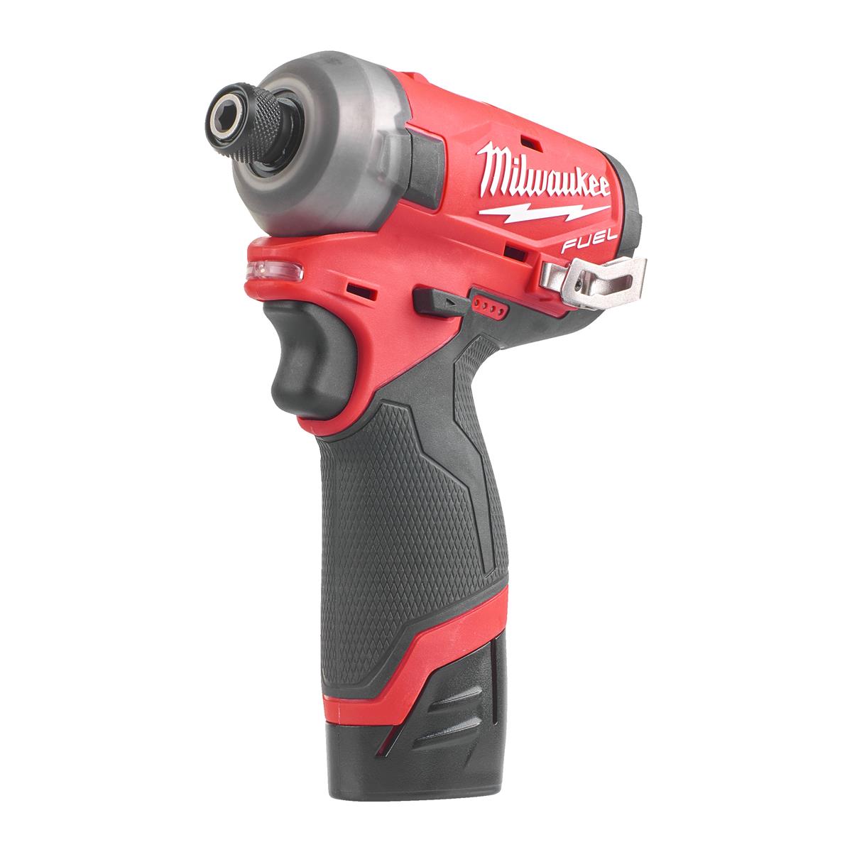 Tournevis à impulsion sans fil Milwaukee M12FQID-202X 4933464973