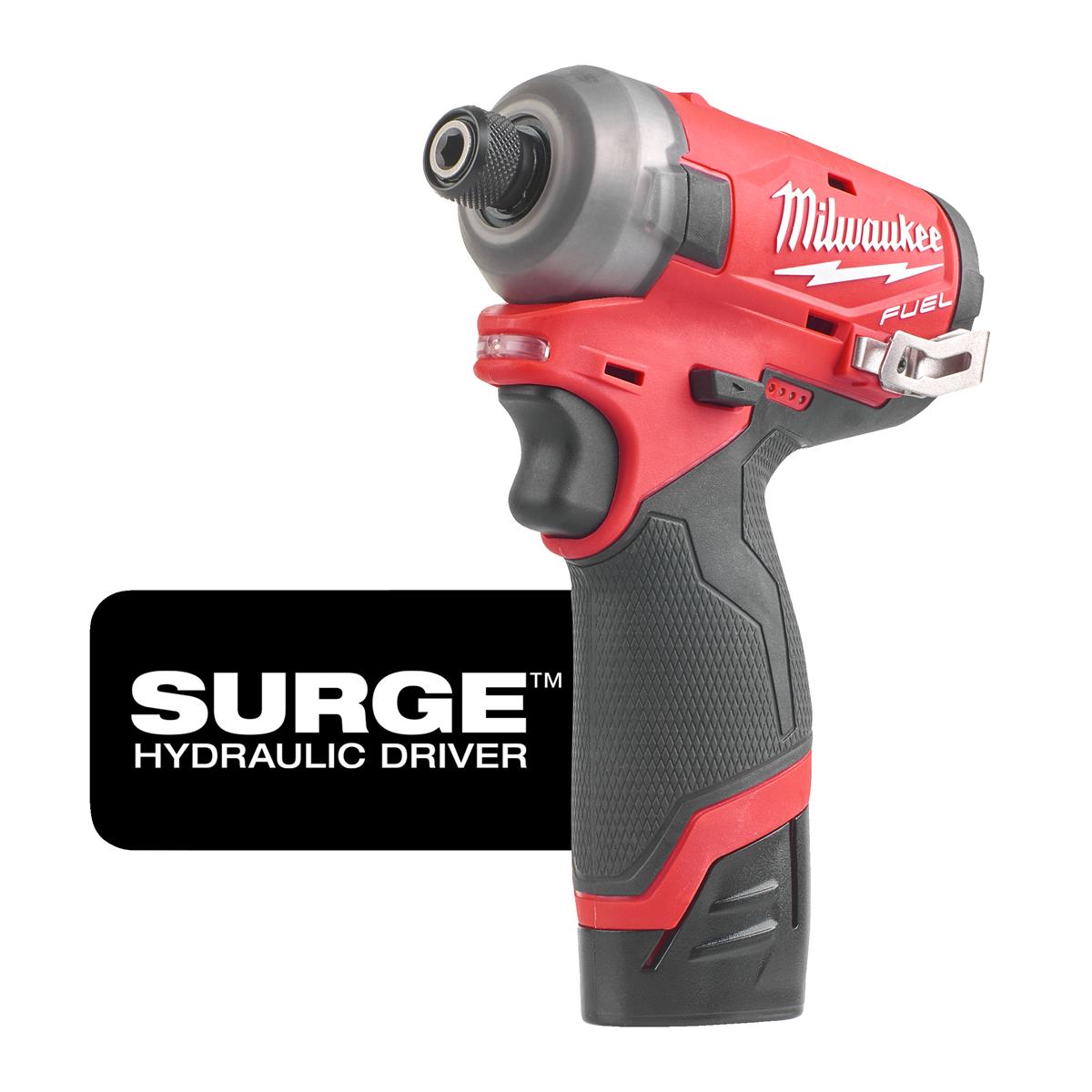 Tournevis à impulsion sans fil Milwaukee M12FQID-202X 4933464973