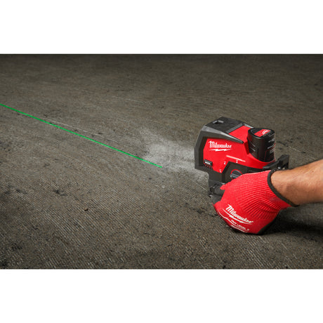 Milwaukee Kreuzlinienlaser M12CLLP-0C 4933478101 roteswerkzeug