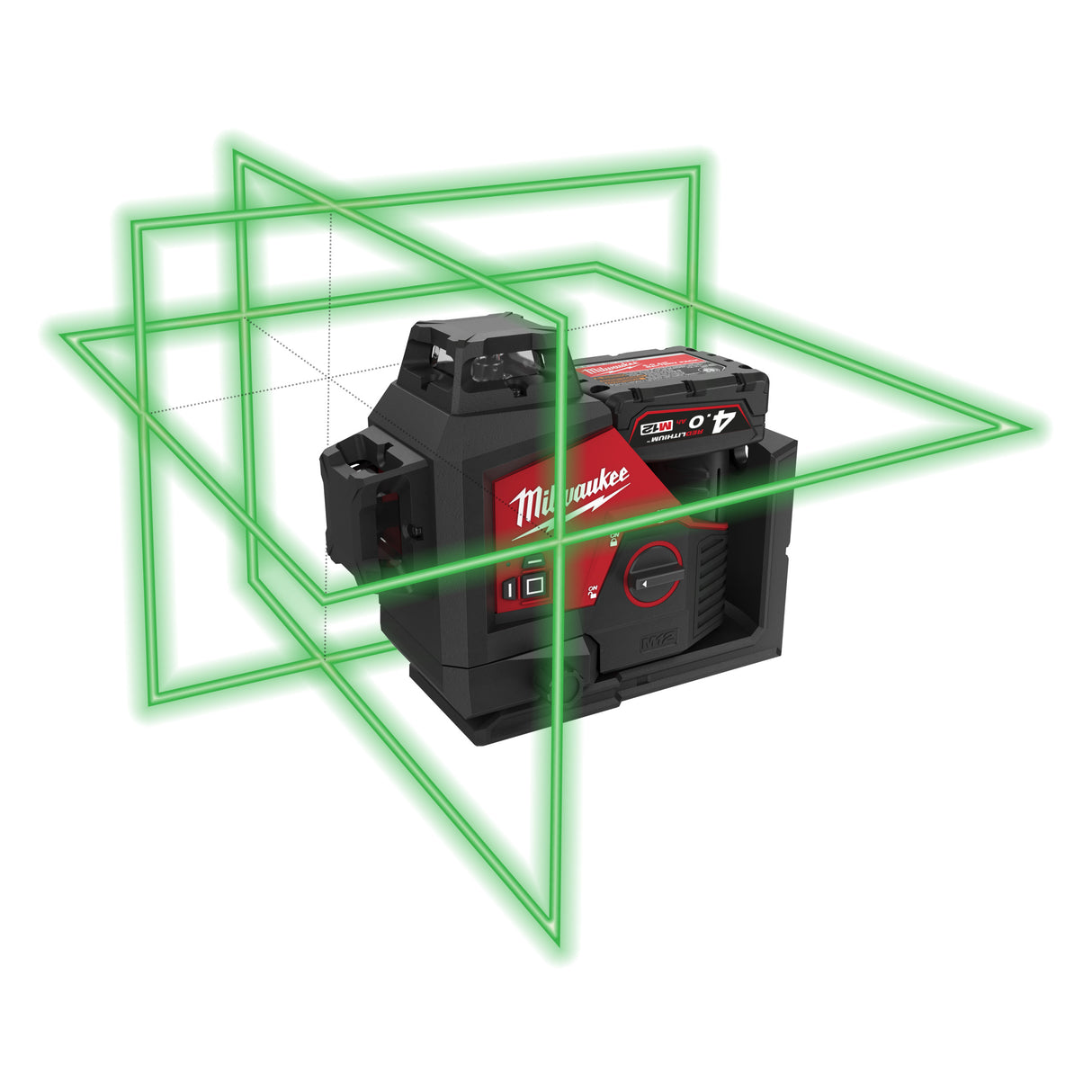 Milwaukee Kreuzlinienlaser M123PL-0C 4933478103 roteswerkzeug