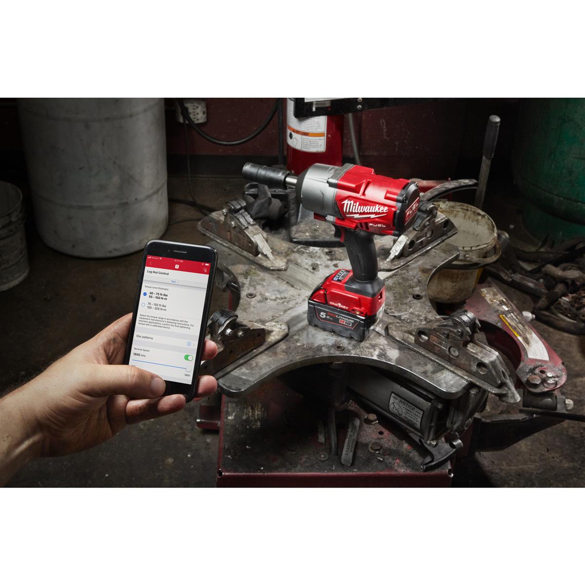 Milwaukee Cordless Impact Wrench M18ONEFHIWF12E-0X 4933478405