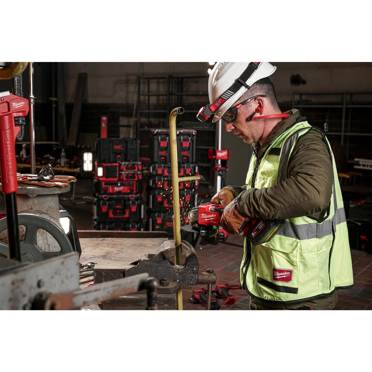 Meuleuse d'angle sans fil Milwaukee M18ONEFSAG125XB-0X 4933478433