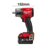 Clé à chocs sans fil Milwaukee M18FMTIW2F12-0X 4933478449