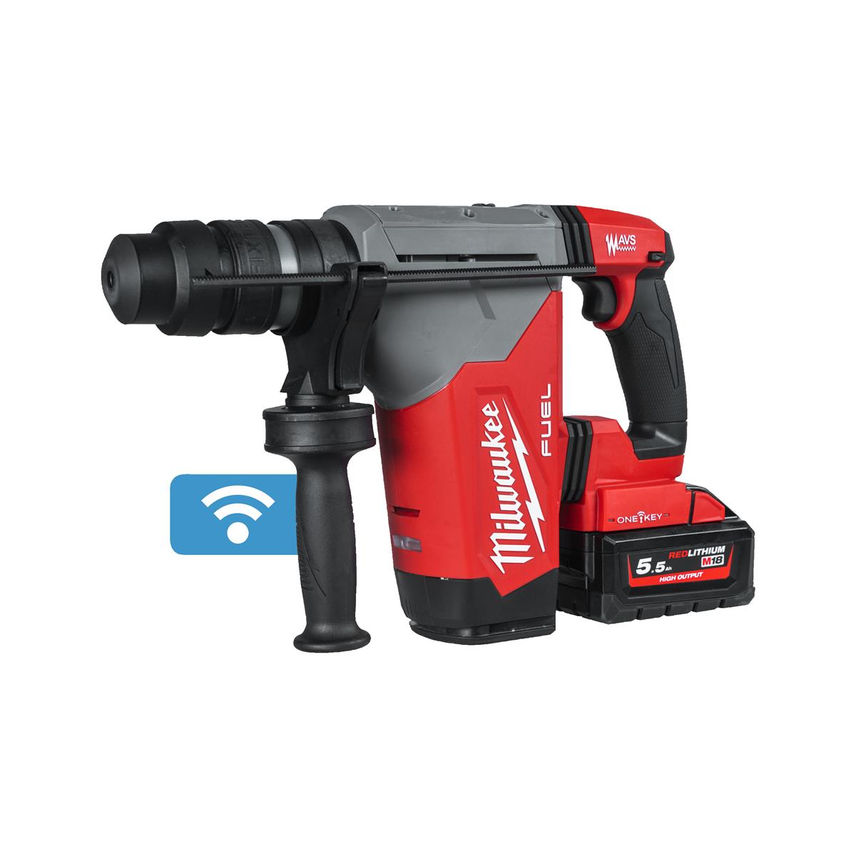 Milwaukee cordless combination hammer M18ONEFHPX-552X 4933478496