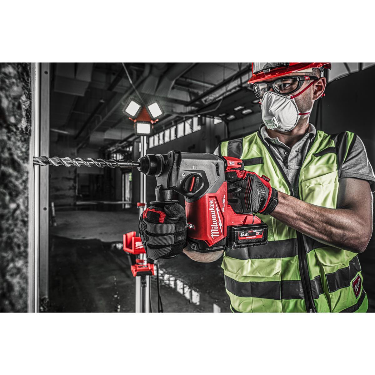 Milwaukee cordless combination hammer M18FH-0 4933478499