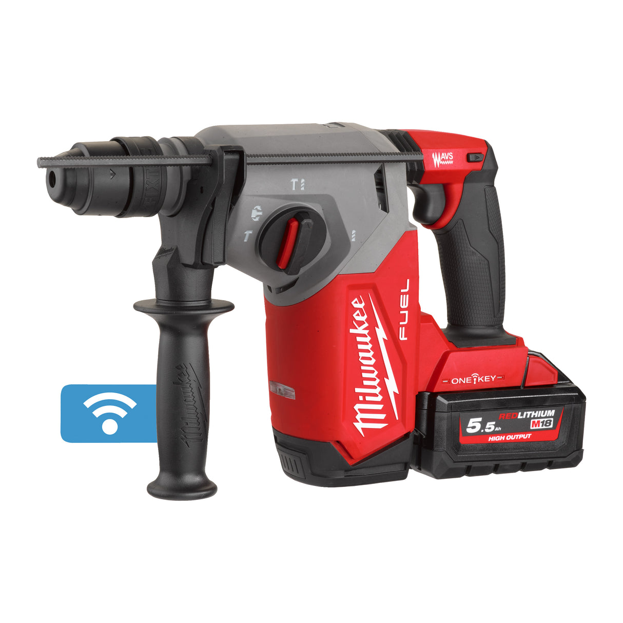 Milwaukee Akku-Kombihammer M18ONEFHX-552X 4933478504 roteswerkzeug