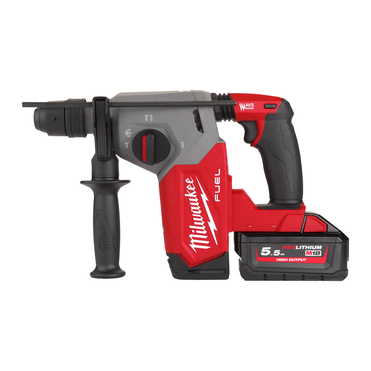 Milwaukee Akku-Kombihammer M18FHX-552X 4933478889 roteswerkzeug