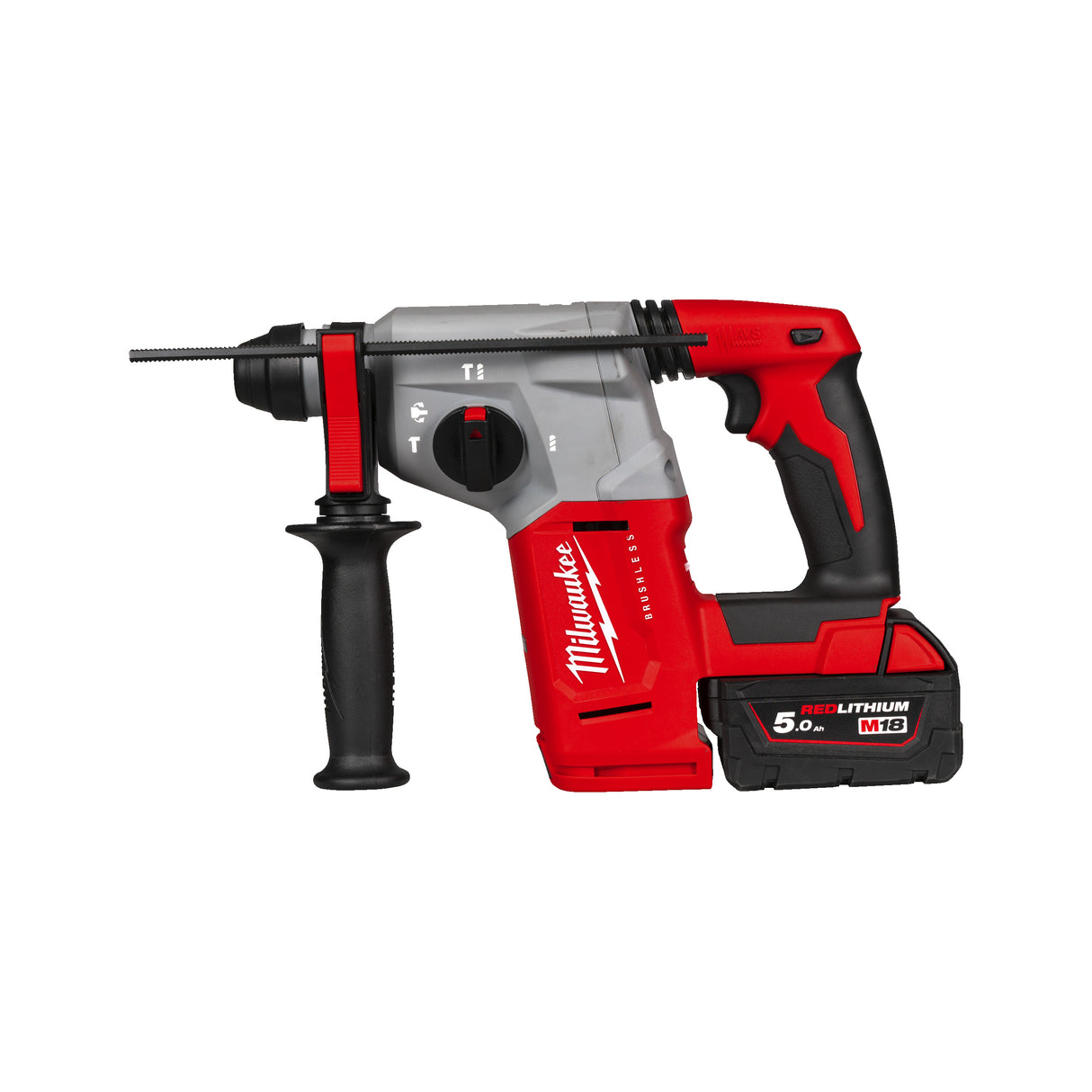 Milwaukee Akku-Kombihammer M18BLH-502X 4933478894 roteswerkzeug