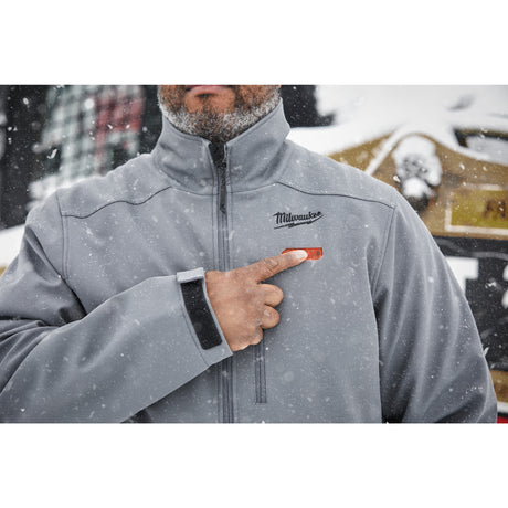 Milwaukee Akku-Heiz-Jacke M12 HJGREY5-0 (XXL) 4933478976 roteswerkzeug