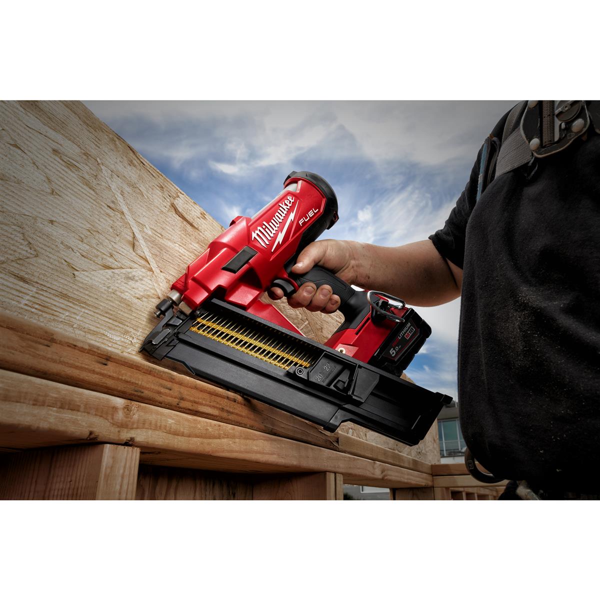 Milwaukee cordless nailer M18FFN21-0C 4933478993