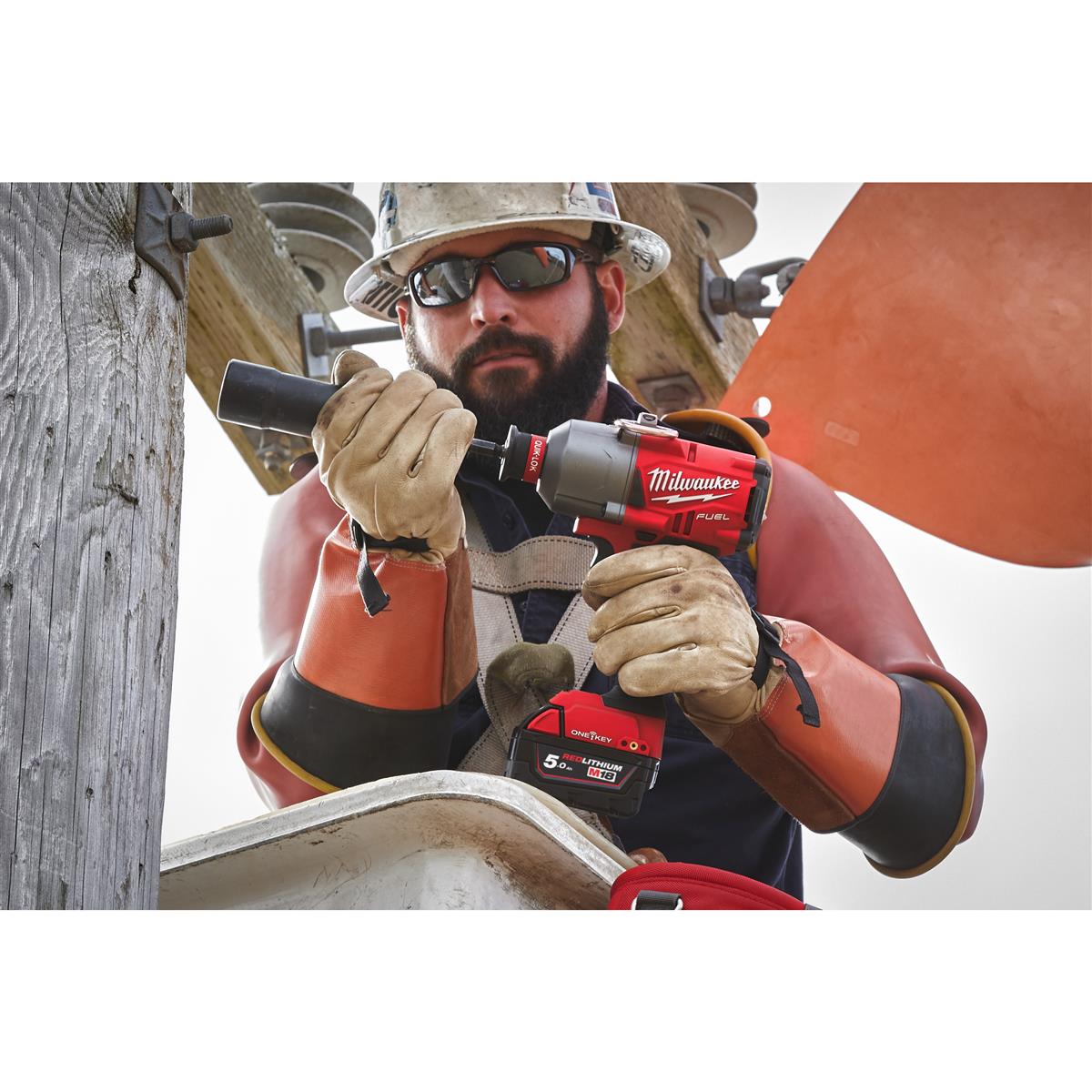 Milwaukee Cordless Impact Wrench M18ONEFHIWH716-0X 4933479152