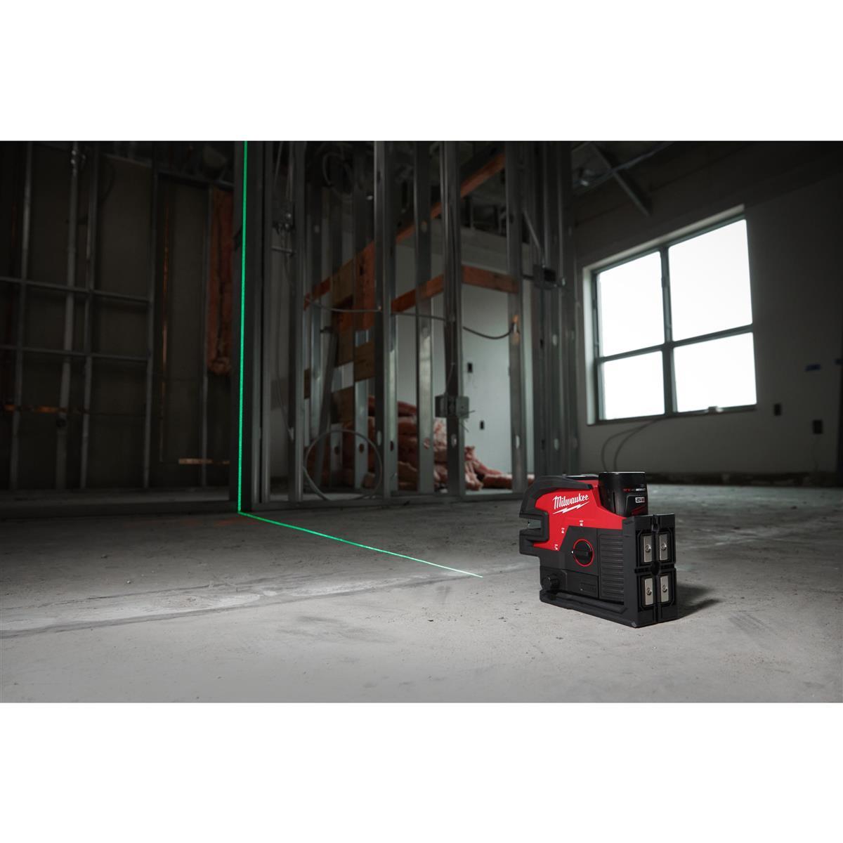 Milwaukee cross line laser M12CLL4P-0C 4933479202