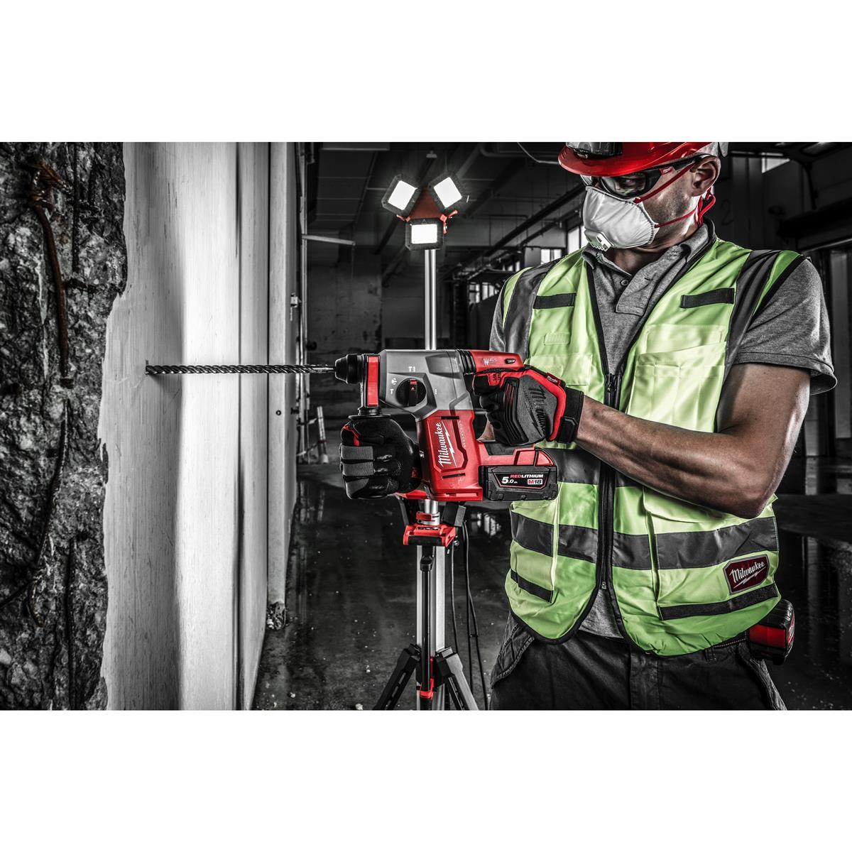 Milwaukee cordless combination hammer M18BLH-0 4933479426