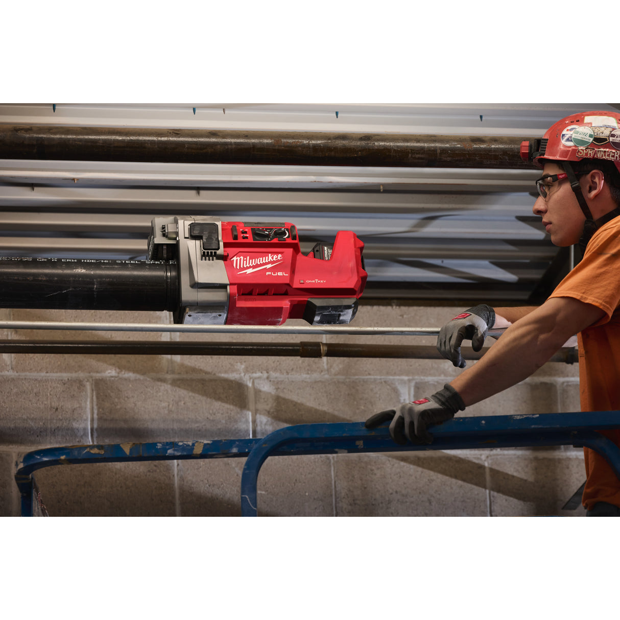 Milwaukee Akku-Rollnutmaschine M18FRGRO114-802C Akku-Rollnutmasch IN2 4933479789