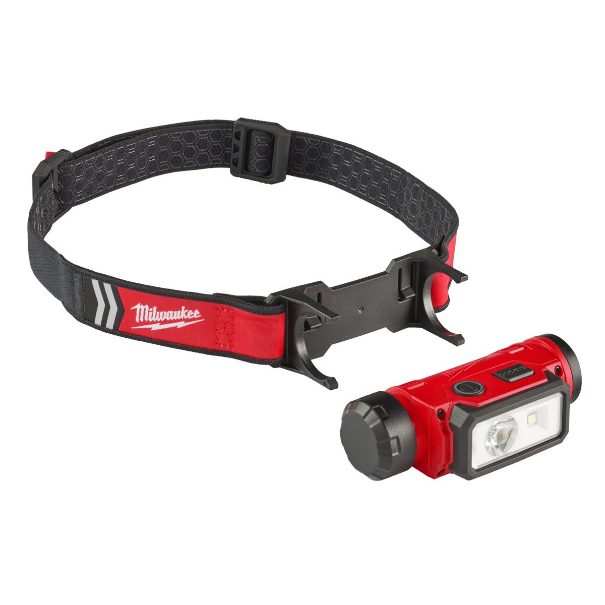Lampe frontale à batterie USB Milwaukee L4HL2-301 4933479963