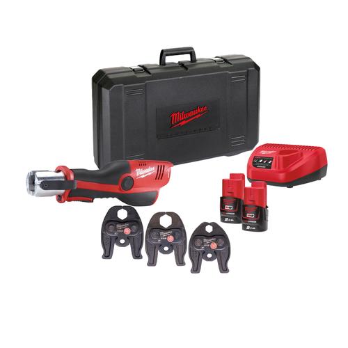 Milwaukee M12ONEHPT-202C V-Set Akku-Presswerkzeug 4933481034