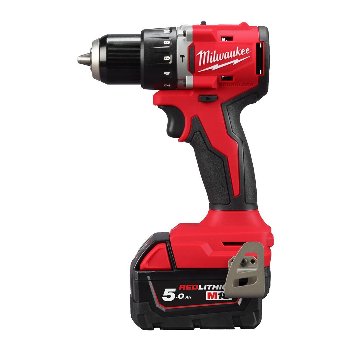 Perceuse à percussion sans fil Milwaukee M18BLPDRC-502C 4933492826