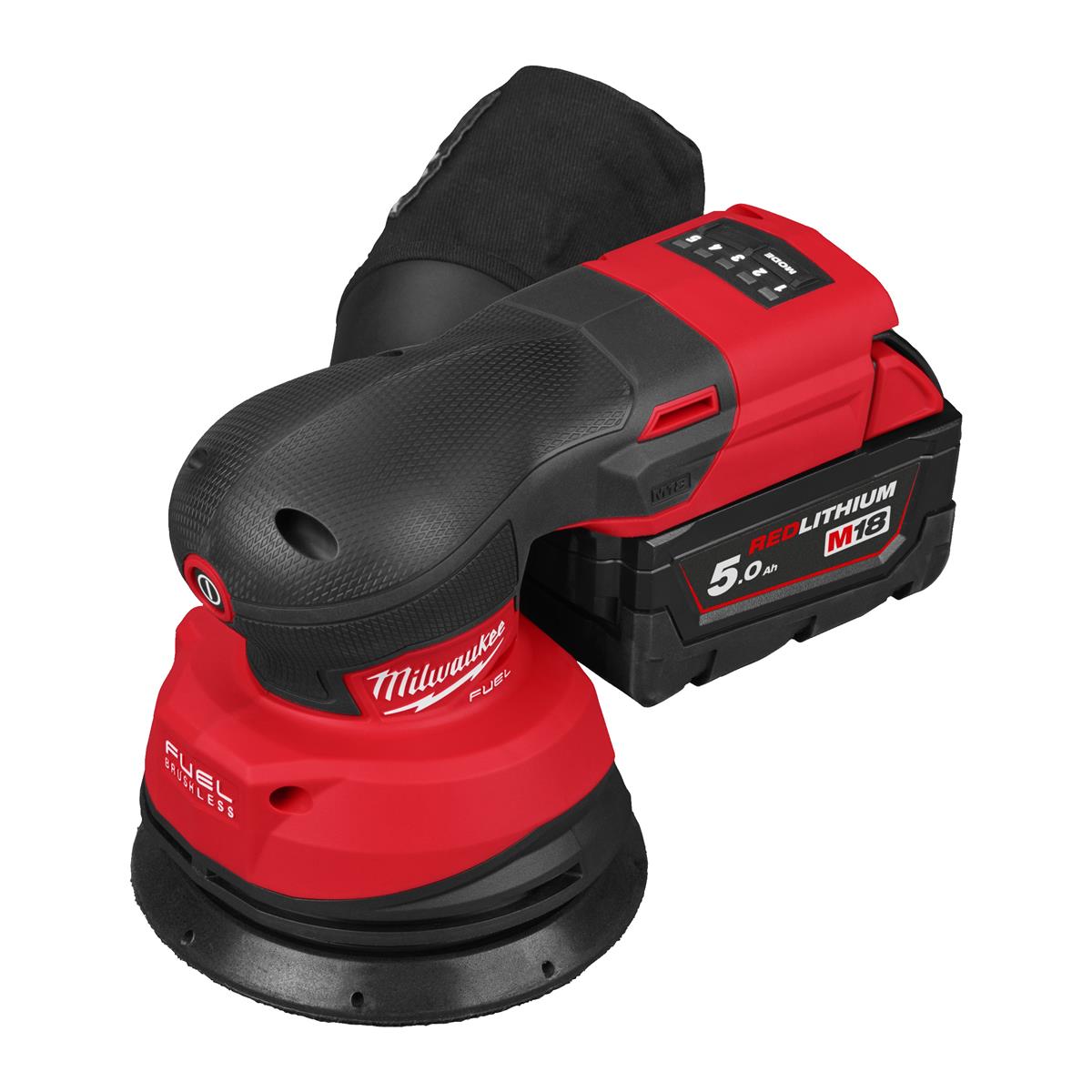 Milwaukee Akku-Exzenterschleifer M18FROS125-502X Akku-Exzenterschl. IN2 4933498254