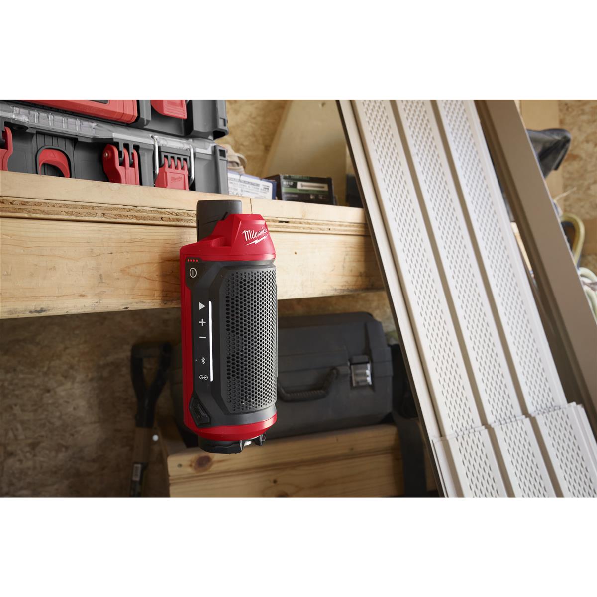 Milwaukee Akku-Baustellenlautsprecher M12SPEJSG2-0 Bluetooth Lautsprecher XXX 4933498433
