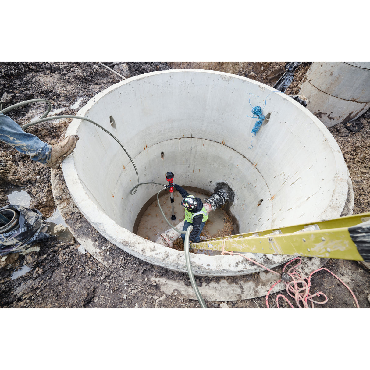 Milwaukee Akku-Stabwasserpumpe M18BLSWP-0 Akku-Stab-Transferpumpe XXX 4933498559