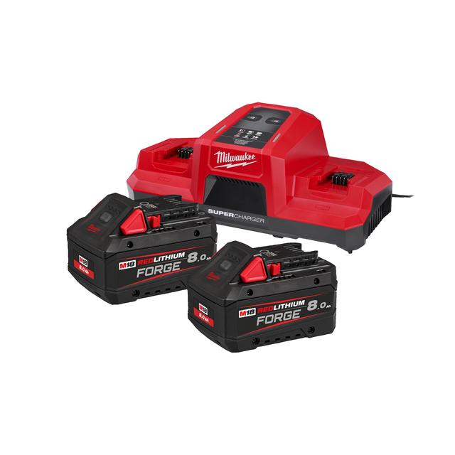 Kit de base de batterie Milwaukee M18FORGENRG-802DBSC 4933498616