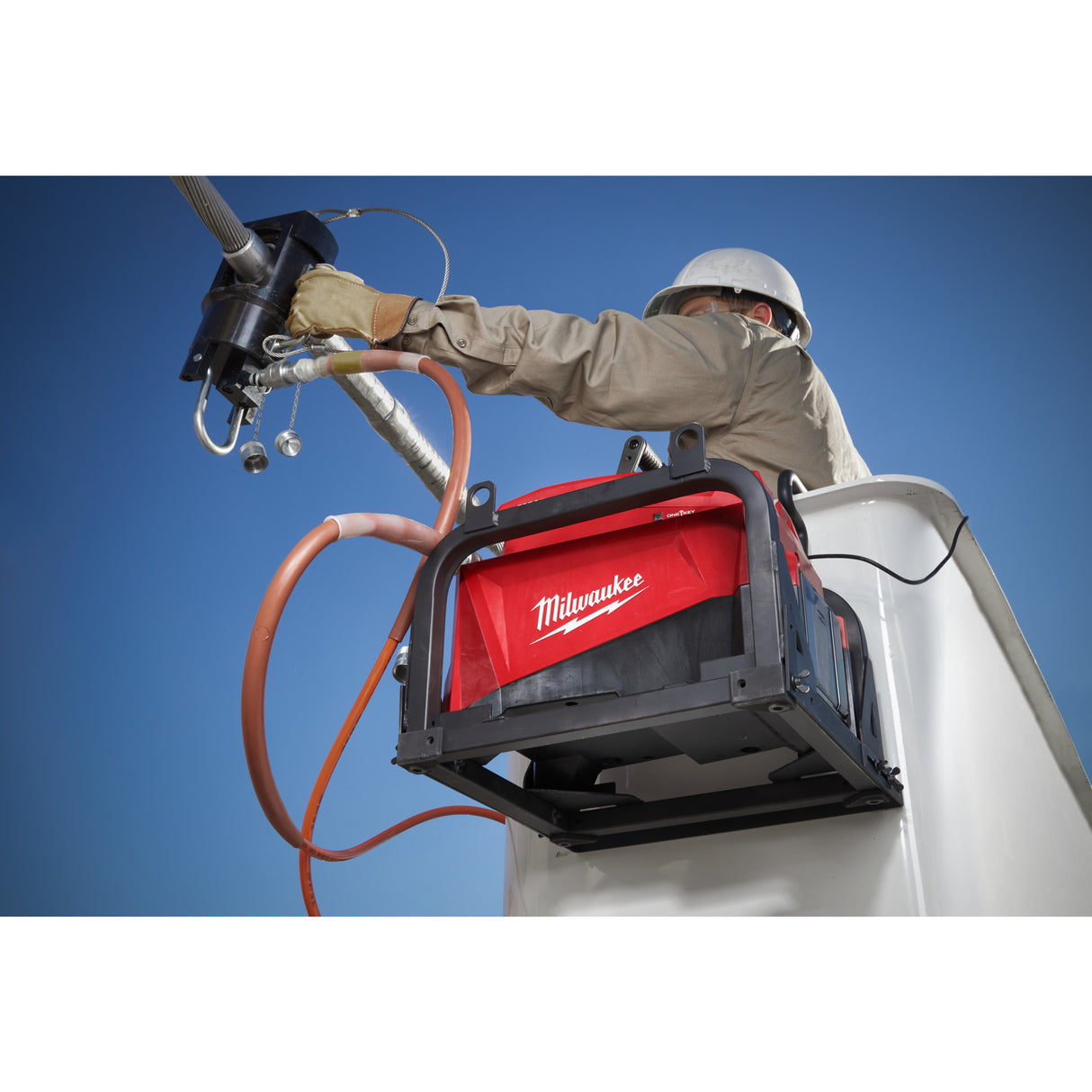 Milwaukee Akku-Hydraulikpumpe M18HUP700-121 Akkuhydraulische Pumpe IN2 4933499335