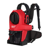Milwaukee Akku-Sauger M18FBPV2-0 Akku-Rucksack-Staubsauger XXX 4933500039