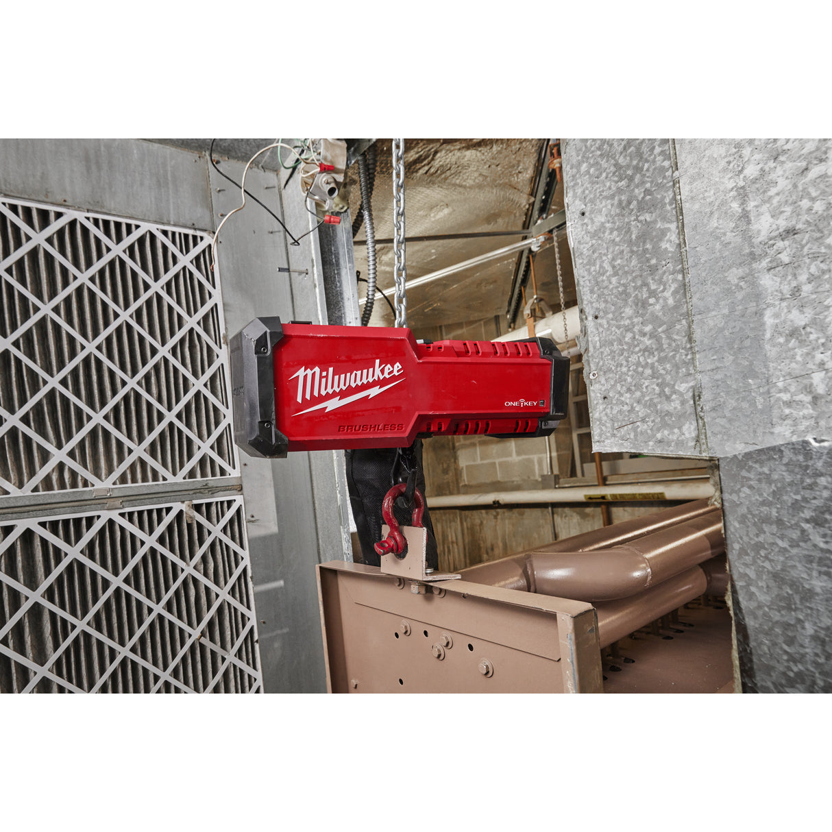 Milwaukee Akku-Kettenzug M18BLCHTO-121 SET IN2 4933500224