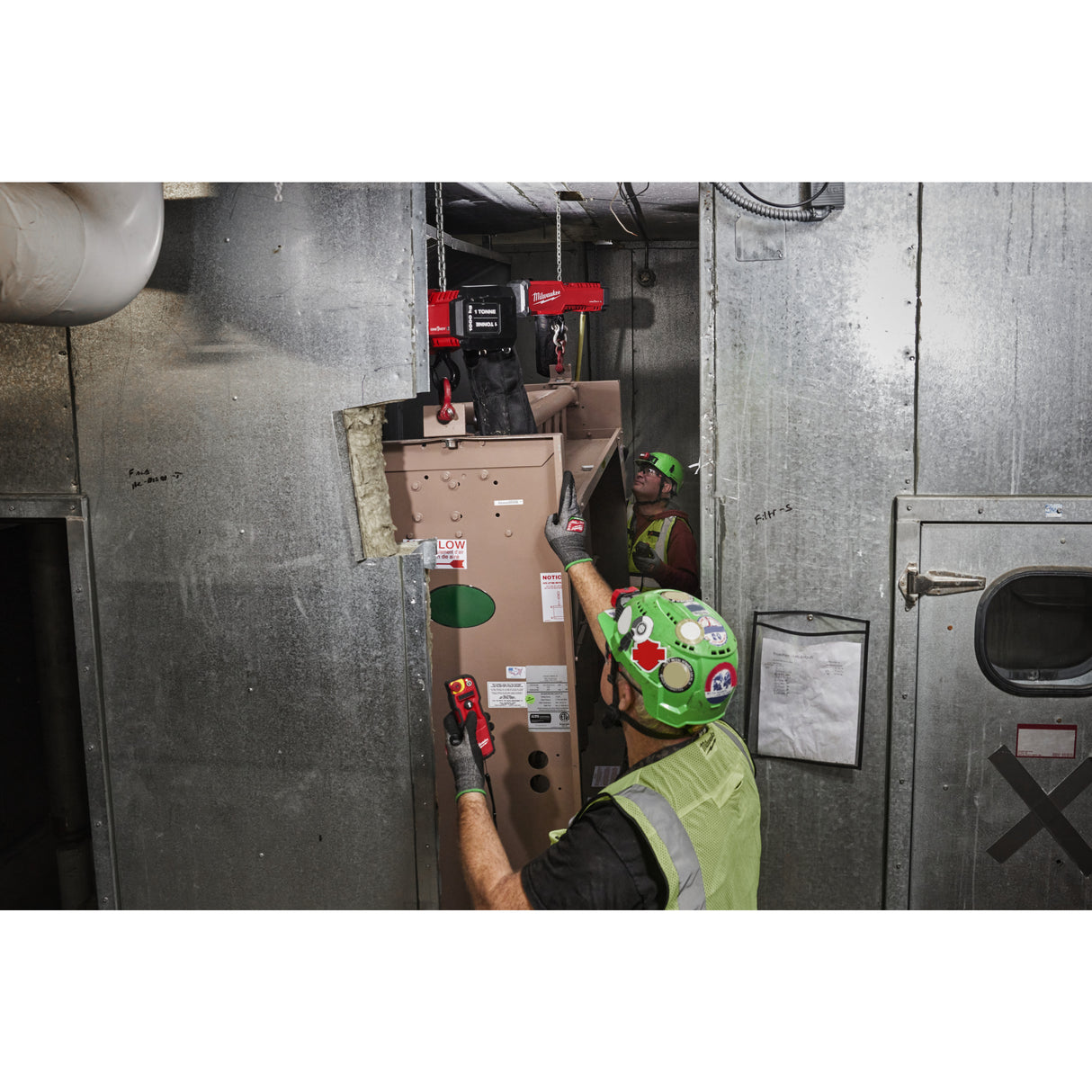 Milwaukee Akku-Kettenzug M18BLCHTO-121 SET IN2 4933500224