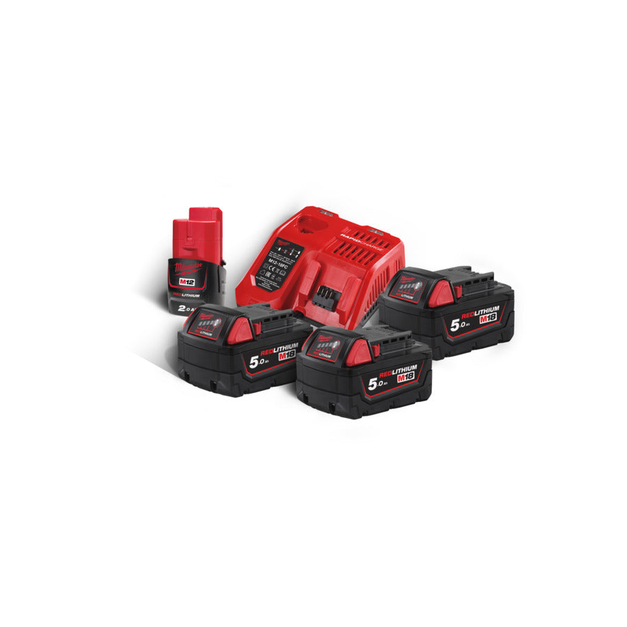 Milwaukee Akku-Starterset M18NRG-503 NRG KIT IN2 4933451423